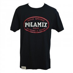 T-Shirt Polamix two stroke oil - Black