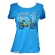 T-Shirt Motobecane 51 - bleu azur