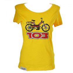 T-Shirt Motobecane 51 - yellow