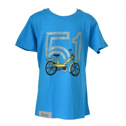T-Shirt Motobecane 51 - bleu azur