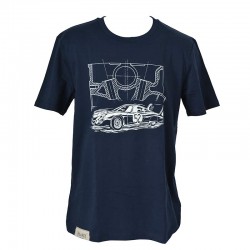 T-shirt CD Peugeot - beu marine