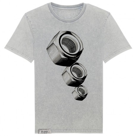 T-Shirt Nut Mans - Grey vintage