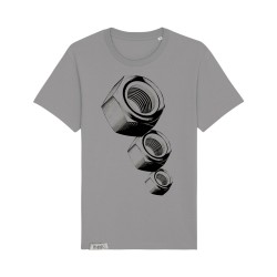 T-Shirt Nut Mans - Grey vintage