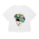 T-Shirt woman Helmet - white