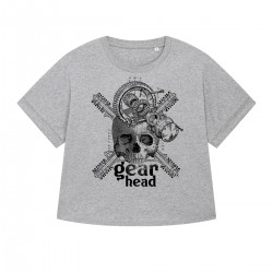 T-Shirt Gearhead Woman - Heather grey