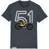 T-Shirt Motobecane 51 - Charcoal