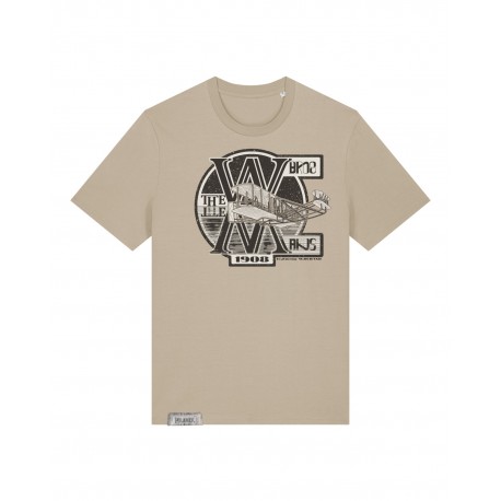 T-Shirt avion wright - sable