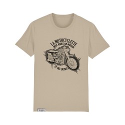 T-Shirt moto outils - sable