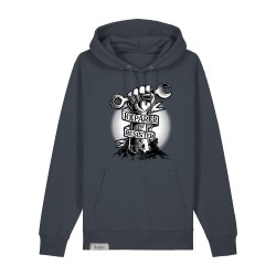 Sweat Réparer c'est résister - gris chiné