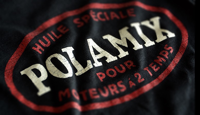 T-shirt Polamix two-stroke oil